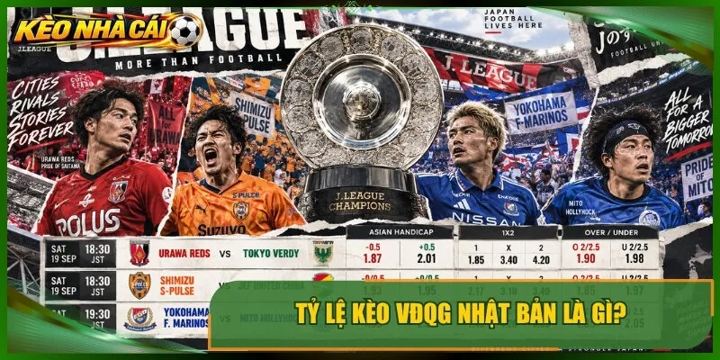 Tỷ lệ kèo vđqg nhật bản là gì?